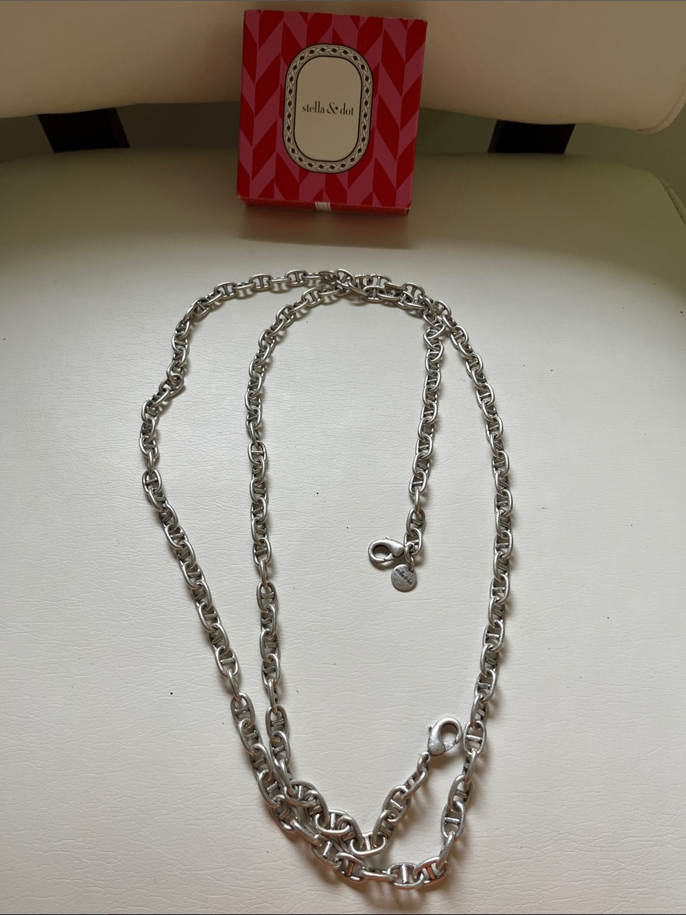 Silver Stella & Dot Chain Purse Strap